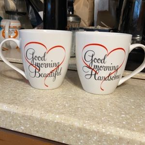 Couple Good Morning Set of Coffee mugs